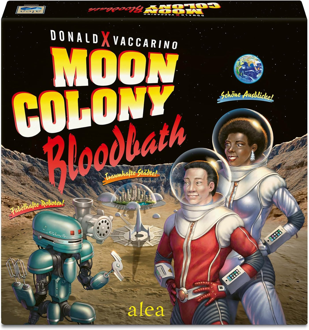 Ravensburger 25161 Alea Moon Colony Bloodbath - Brettspiel für Familien und Erwachsene ab 14 Jahren