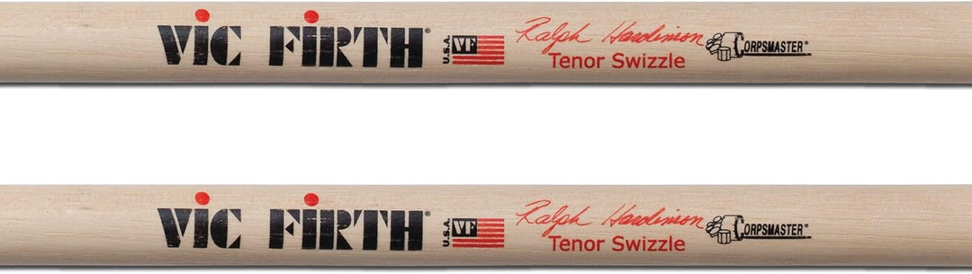 VIC FIRTH RHTSW Drum-Stick "5A American Classic-Serie, Hickory,Wood-Tip" Tenor - Swizzle, Tenor - Sw