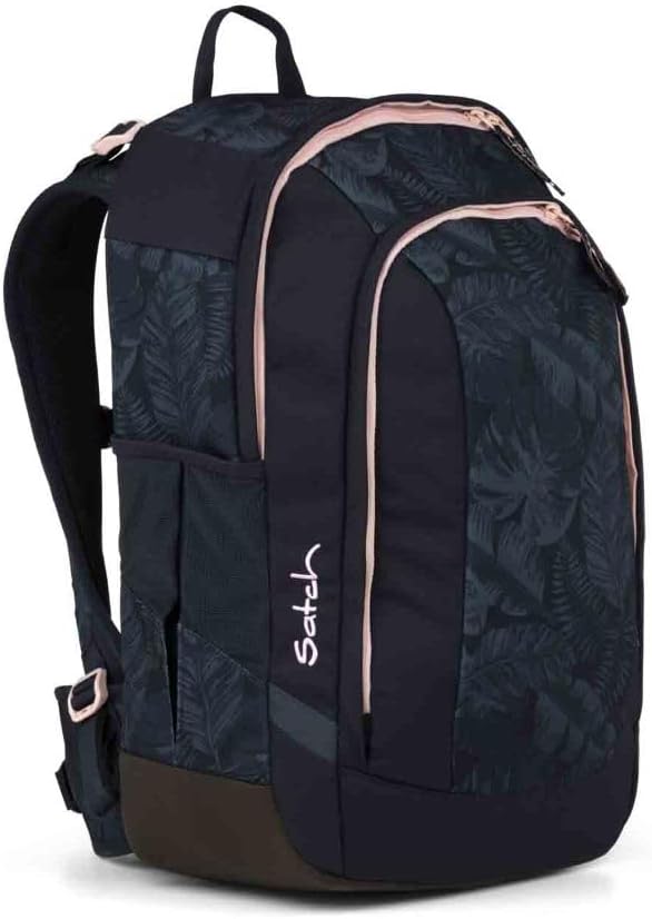 Satch Air Schulrucksack Set 3tlg. inkl. Sportbeutel (Midnight Jungle), Midnight Jungle