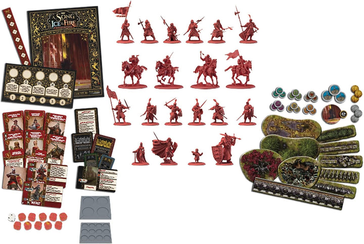 CMON, A Song of Ice & Fire – Lennister, Starterset, Tabletop, 2 Spieler, Ab 14+ Jahren, 45+ Minuten,