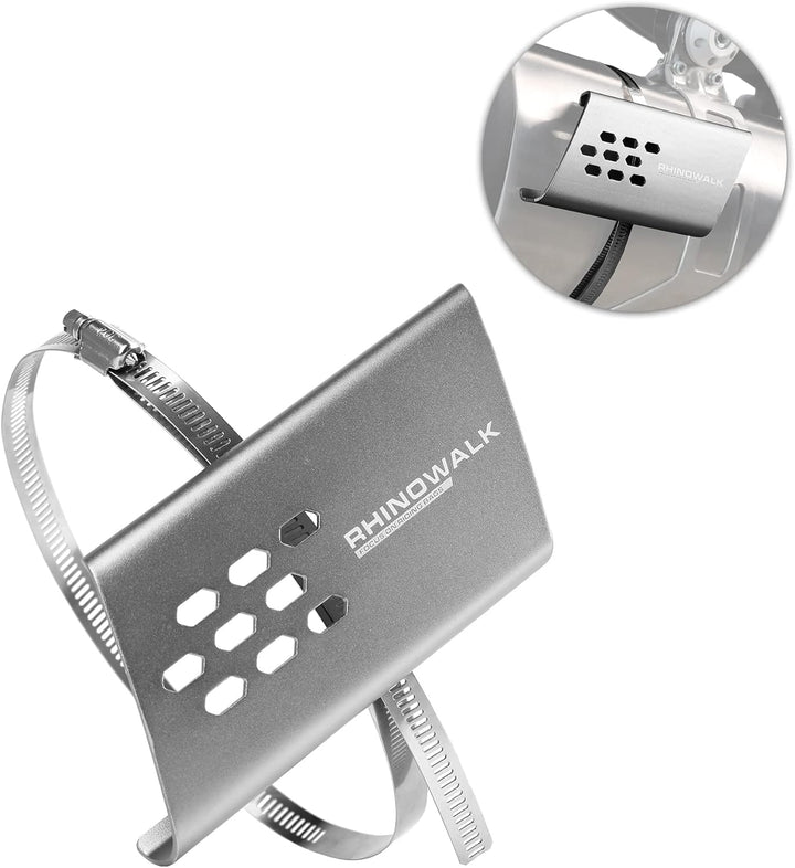 Rhinowalk Motorrad Hitzeschild, Auspuff Hitzeschutzblech, Hitzeschutz Auspuff Auspuffrohr, Hitzeschi