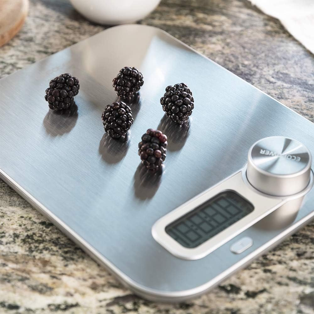 Cecotec Küchenwaage Kochsteuerung 10400 Smart Healthy EasyHang. 8k maximale Kapazität, Edelstahl, Gr