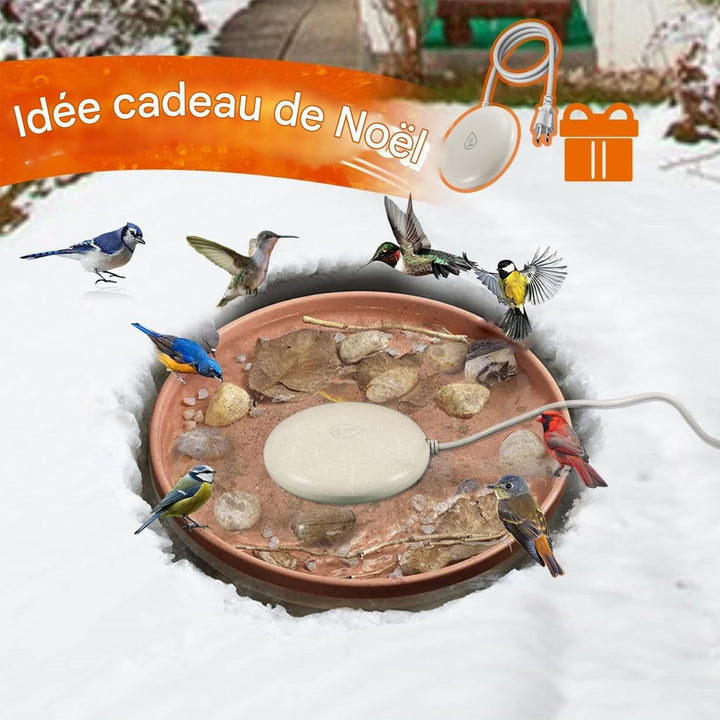 Vogelbad Wasser Heizer Enteiser für die Vogeltränken | Geflügel Tränke Enteiser für die im Winter fü