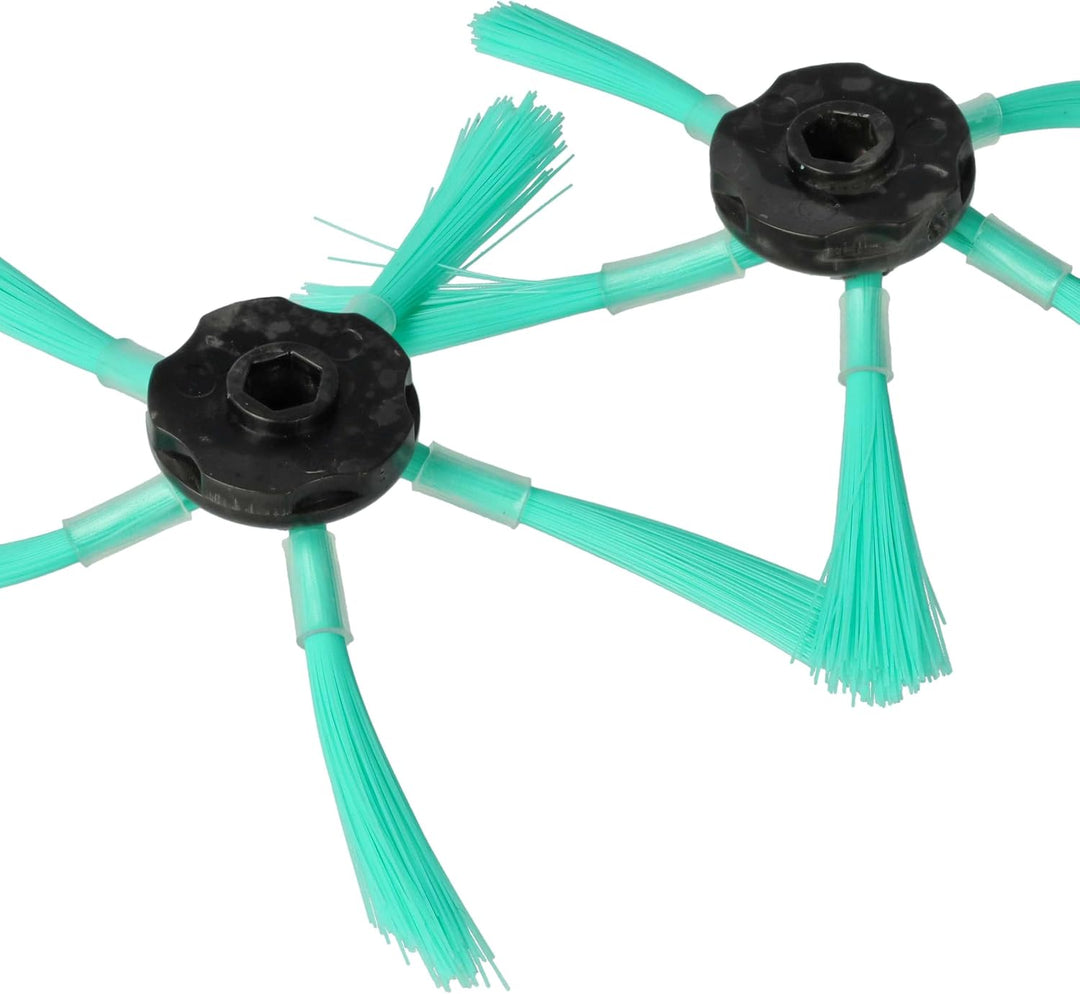 vhbw 10x Seitenbürste kompatibel mit Vorwerk Kobold VR300 | VR-300, VR-200, VR-7, VR200, VR7 Saugrob