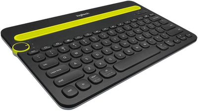 Logitech K480 Kabellose Multi-Device Tastatur für Windows, macOS, iPadOS, Android oder Chrome OS, Bl