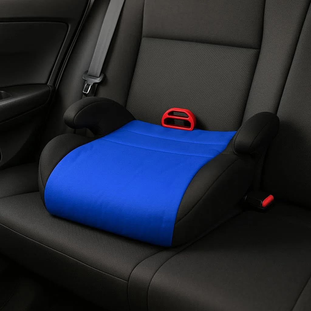 AufblasbareSitzerhöhung für Auto K-inder - Leicht & Tragbar, Extra Schmal, Bequem & Reisefreundlich