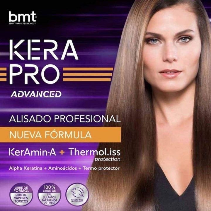 KATIVA Bmt Kerapro Advanced Glättungspost, Schwarz, 300 ml