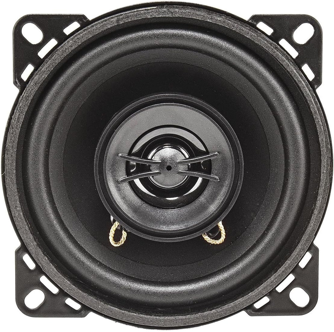 tomzz Audio 4000-010 Retro Look Aufbau Lautsprecher-Satz im Gehäuse DIN 100mm Lautsprecher 2-Wege Ko