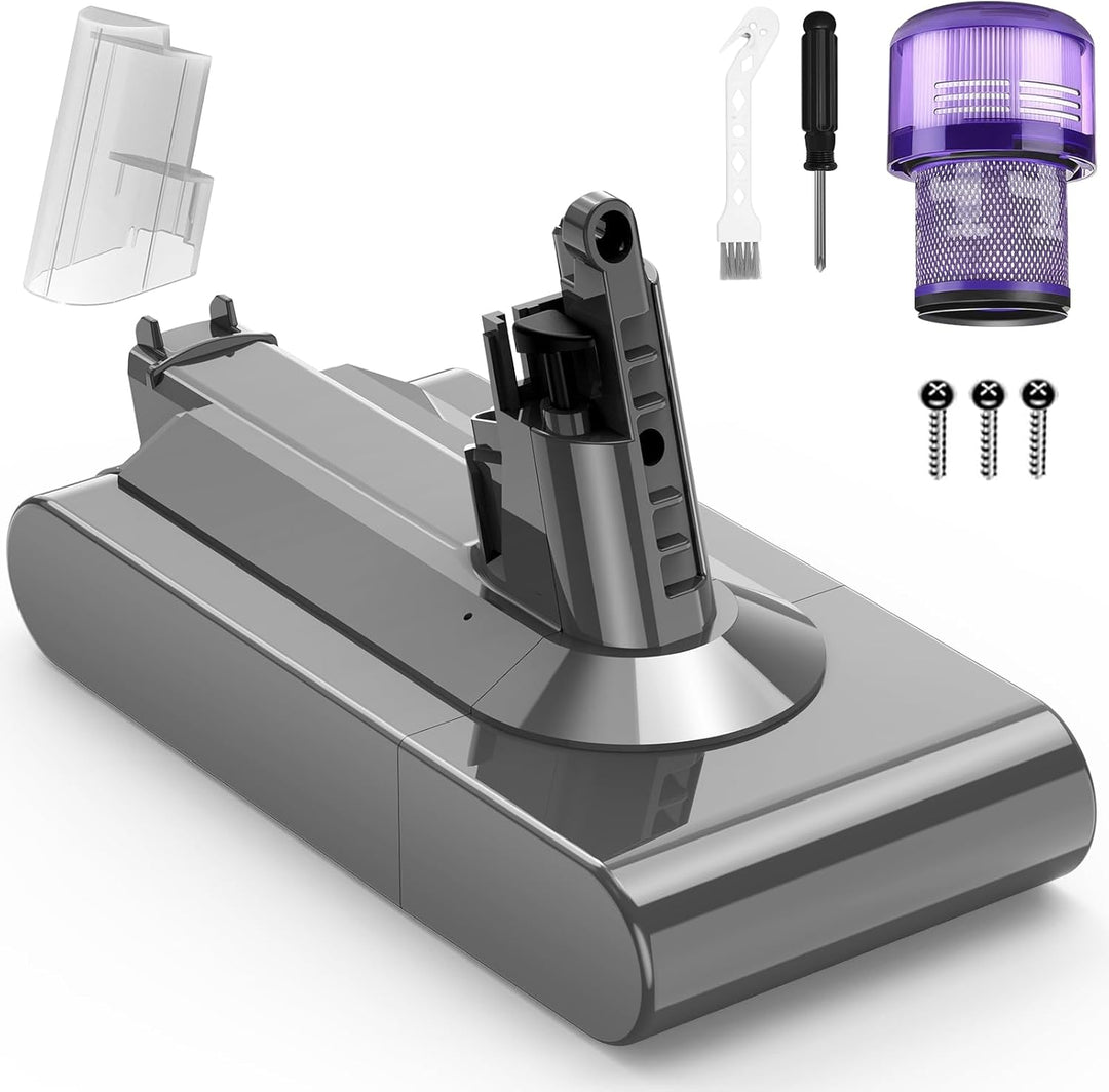 ASUNCELL 3900mAh V11 Akku für Dyson (Schraube Typ Installationsart), 25.2V Ersatzakku für Dyson SV14