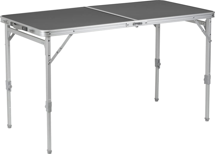 BRUNNER 0406105N Klapptisch aus Aluminium für den Aussenbereich, Flatpack 4, Gewicht 6 kg, Standard