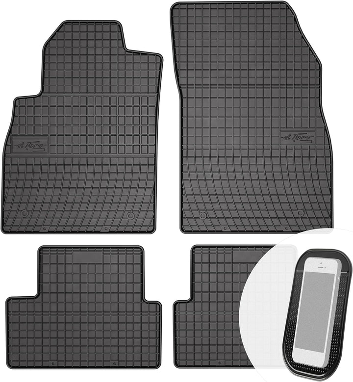 Gummimatten Auto Fussmatten Gummi Automatten Passgenau 4-teilig Set - passend für Chevrolet Cruze Or