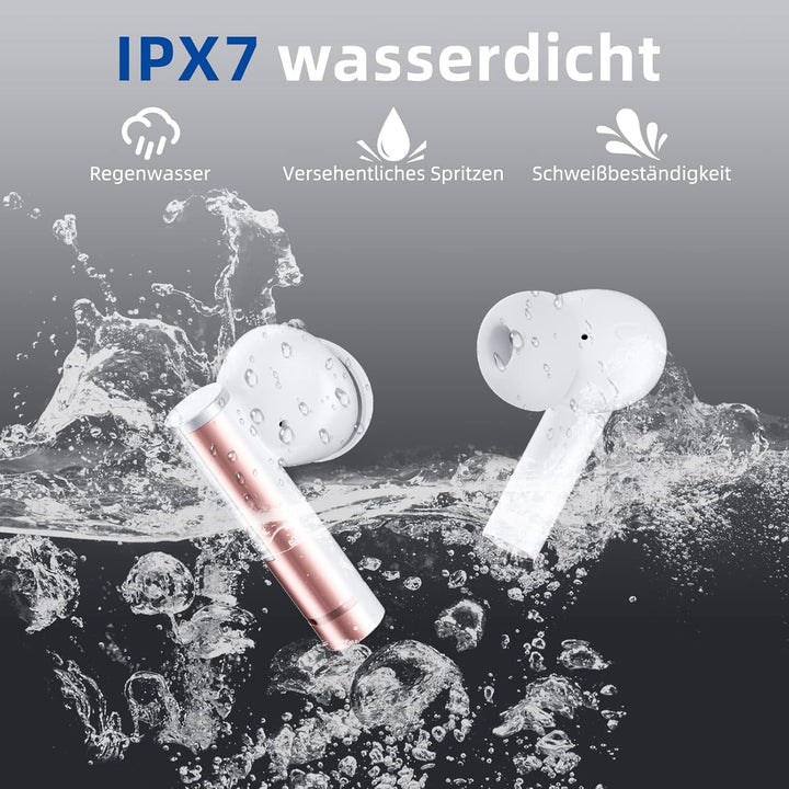 Ulfsaar Bluetooth Kopfhörer in Ear, 2023 Neue kabellose Bluetooth 5.3 HiFi Stereo Sport Ohrhörer mit