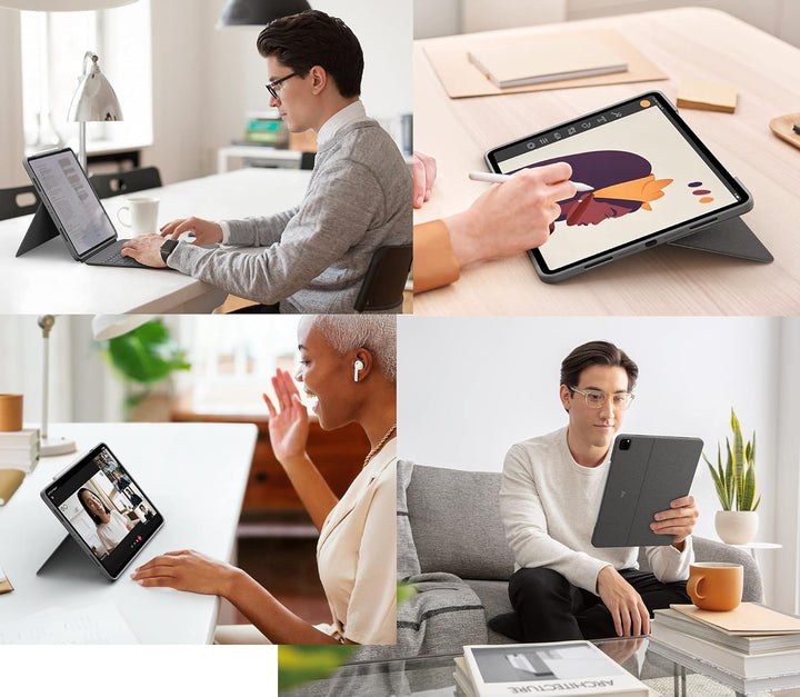 Logitech Combo Touch – Grau – Pfannen-Nordisch