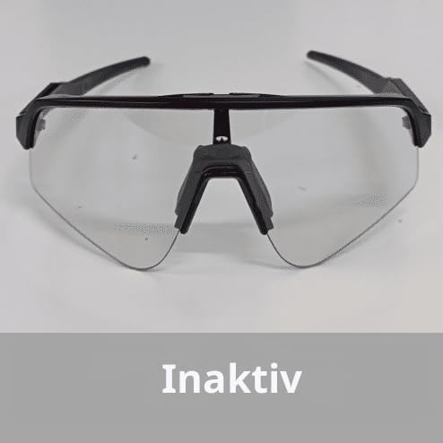 Kompatibel Ersatzgläser für Oakley Sutro Lite Sweep OO9465 Photochromatisch Grau [ 0-3], Photochroma