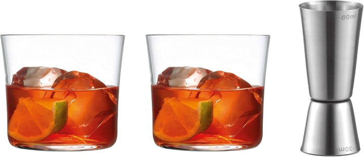 Topkapi Bar & Lounge 251.150 Negroni Gläser 3-tlg Cocktail Set Falco - Fabelhaft für Negroni, 295 ml