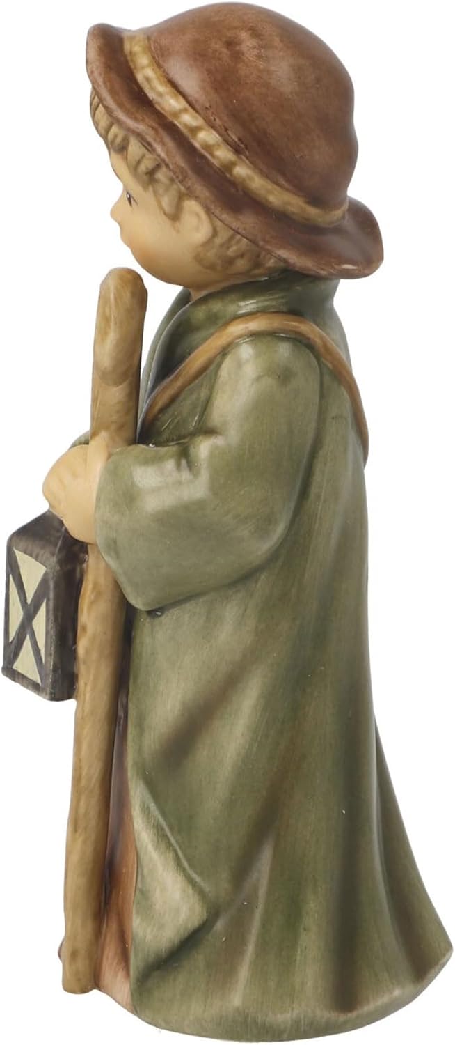 Goebel Figur Hirte, Elegantes, Zeitloses Design, aus Steingut gefertigt, Höhe 11,5cm, 41-661-11-1