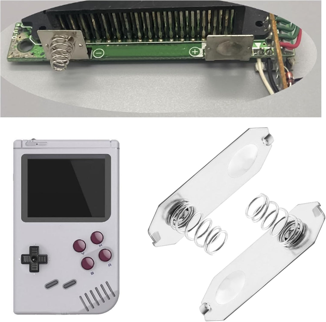 EMSea 5 Stück Batteriefederplatten für Spielkonsole, Motherboard, Batteriefederplatte, kompatibel mi