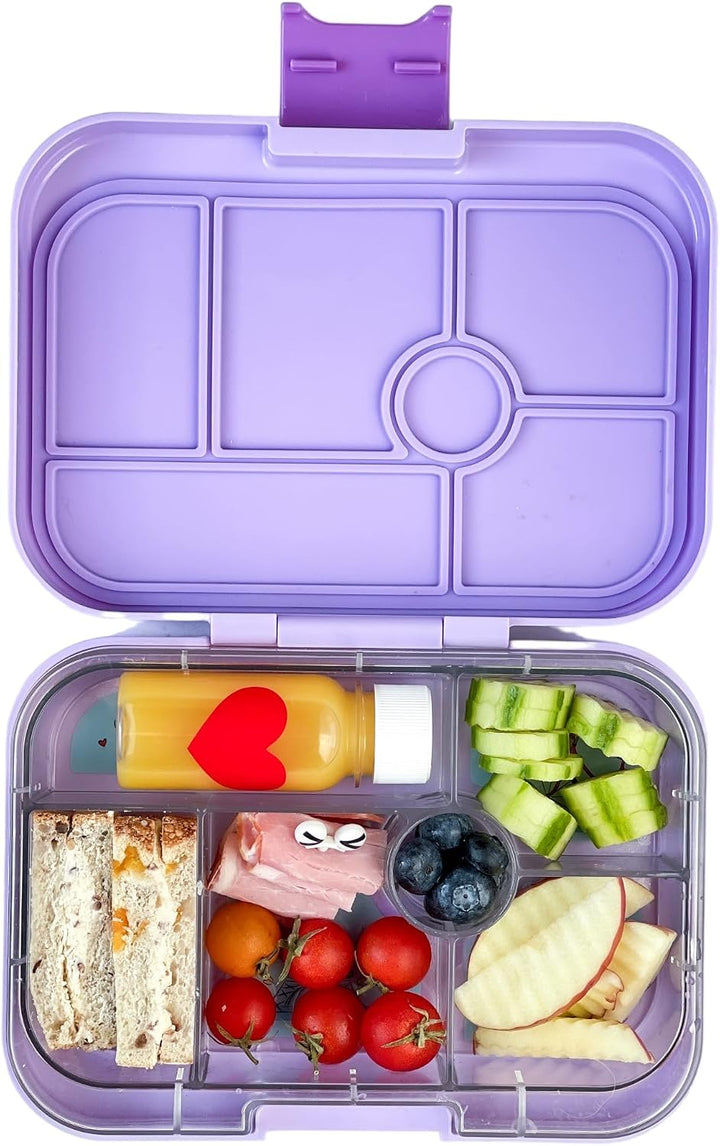 Yumbox Original M Lunchbox - Brotdose 6 Fächer, mittelgross | Bento Box für Kindergarten Kinder, Sch