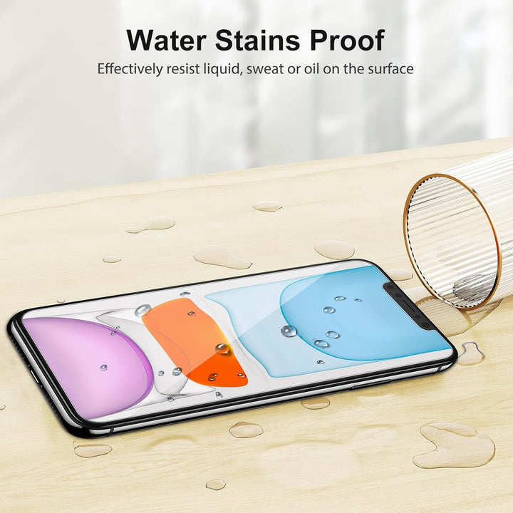 SPARIN Panzer Schutz Glas für iPhone 11 / XR und iPhone 12/12 Pro Schutzfolie, 3 Stück 9H Härte Glas