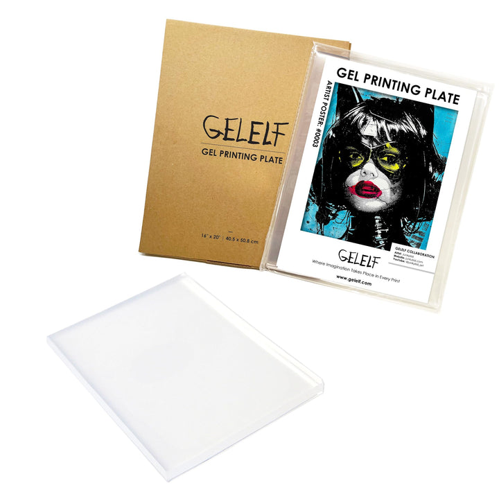 Gel-Druckplatte der neuen Generation, verbesserte Formel, Druckplatte für Gel-Druckkunst, Gel-Monopr