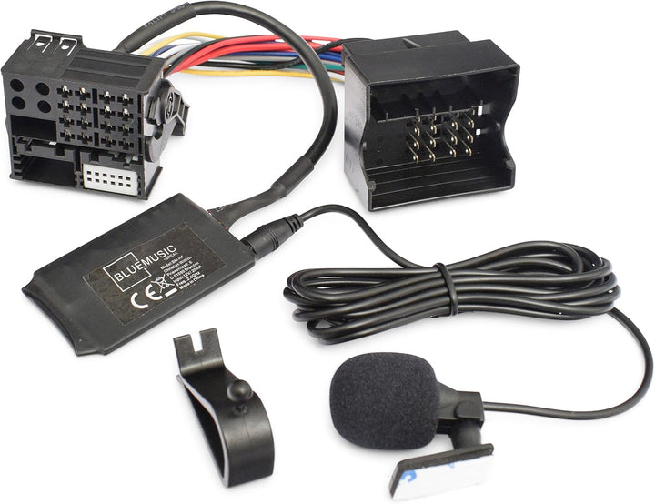 BlueMusic Bluetooth Freisprecheinrichtung Musik Adapter kompatibel mit BMW E39 X5 E53 Z4 E85 E86 X3