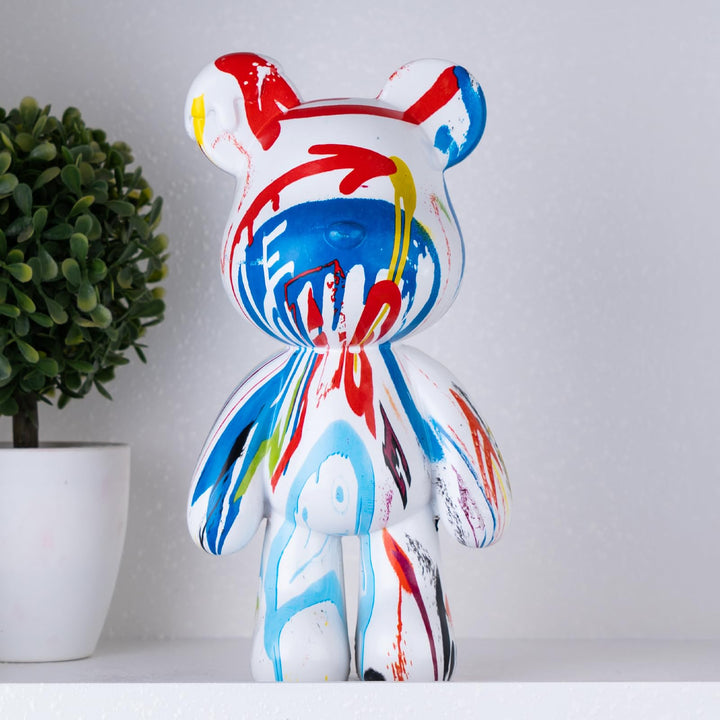 Coniuty Tierskulptur Harz Bär Statue Dekor Kunst Figur Home Ornament Dekoration für Büro, Wohnzimmer