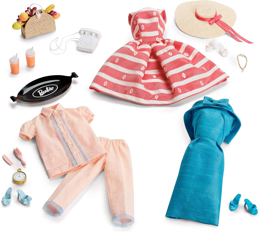 Barbie GNC38 - Signature 75th Anniversary Retro Traumvilla, 1962 Traumvilla Nachbildung mit Barbie-P