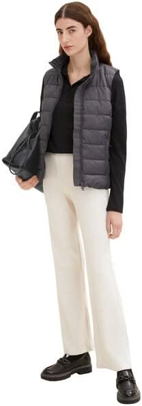 TOM TAILOR Damen Longsleeve Poloshirt, XXS