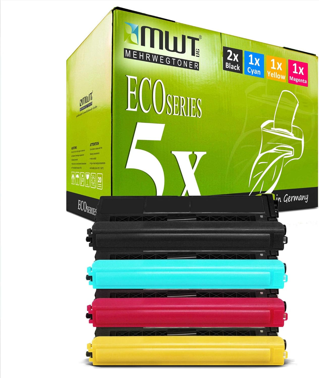 5X Kraft Office Supplies Toner kompatibel für Brother MFC-L8690CDW MFC-L8900 DCP-L8410CDN ersetzt TN