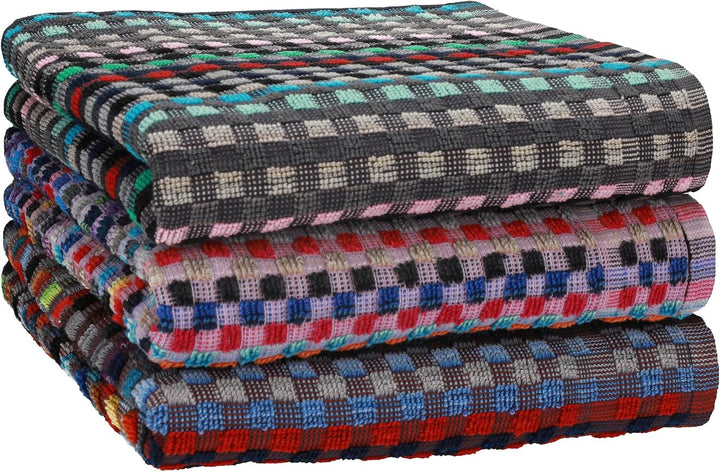 Betz Grubentuch 3er Set Helgoland 50x90 cm – Arbeitshandtuch & Küchentuch aus 100% Baumwolle 330 g/m