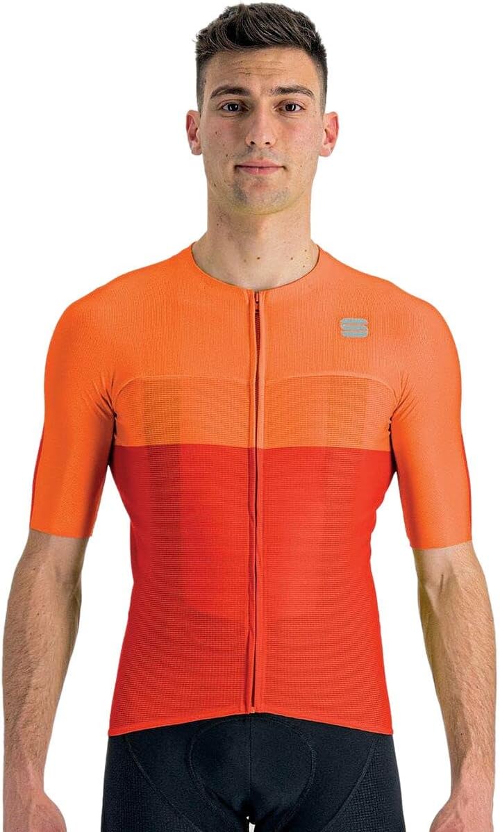 Sportful Herren Light Pro Jersey T-Shirt M Chili Rote Karotte, M Chili Rote Karotte