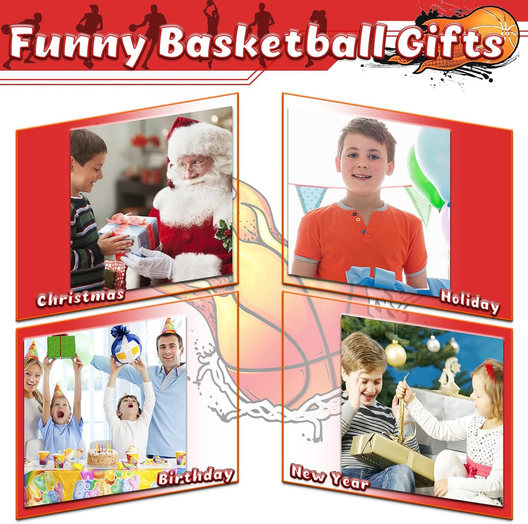 TEUVO Mini Basketballkorb Kinder, Tür Basketballkorb Indoor für Zimmer mit 4 Ball Basketball Korb Ki