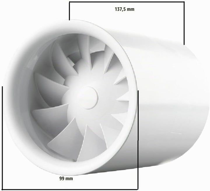 Vents Abzieher 100 Quietline