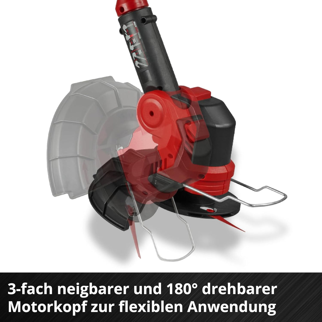 Einhell Akku-Rasentrimmer GE-CT 18/25 Li-Solo Power X-Change (18 V, 25 cm Schnittbreite, dreh- und n