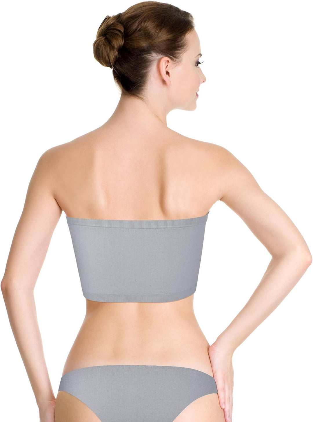 Bandeau-BH für Damen, trägerloser Bralette, Nahtloser Bandeau-BH, ungepolstert, Stretch-Oberteil, 4