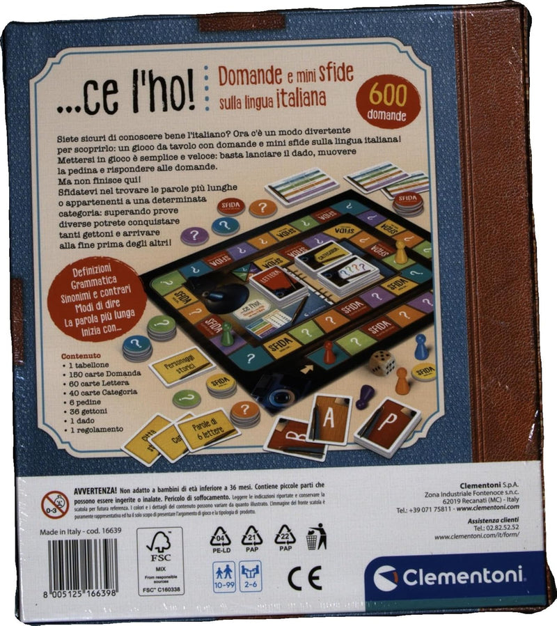 Clementoni - 16639 – "Ce L&