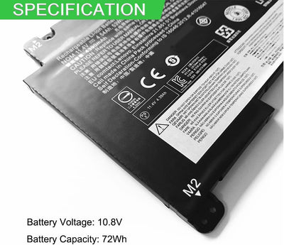 XITAIAN 11.4V 53Wh 4610mAh 00HW020 00HW021 Ersatz Laptop Akku für Lenovo Yoga 460 Series SB10F46458