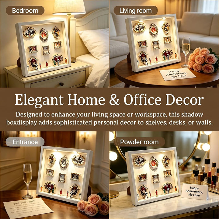 Bilderrahmen Museum Mini Kleine Bilderrahmen Vintage Mini Museum DIY, Personalisierte DIY Silhouette