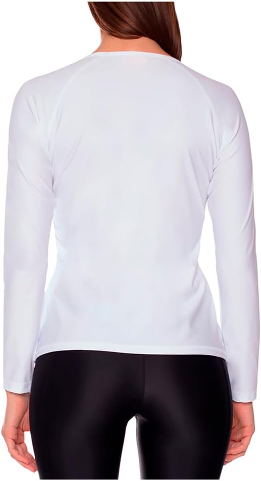 iQ-UV Sportshirt Damen Langarm – Elastisches UV Shirt für Damen für Wasser & Sport – Rash Guard mit