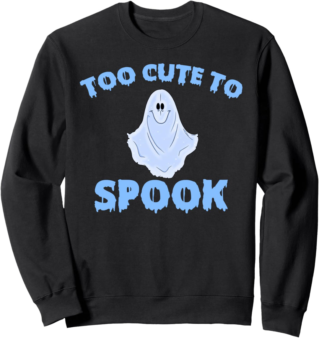 Cute Spooky Ghost Halloween Creepy Sweatshirt