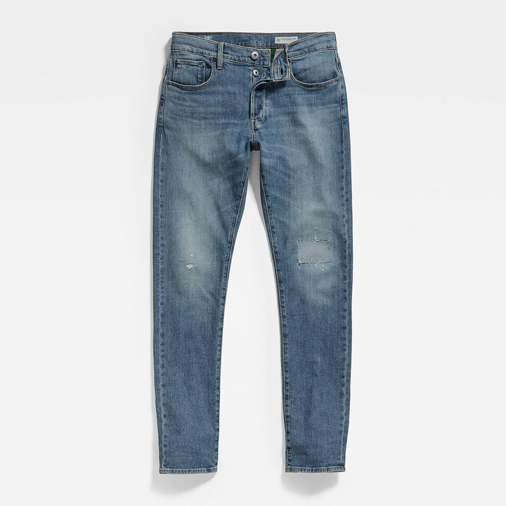G-Star Herren Jeans 3301 Slim Style Jeans 27W / 30L Blau (Antique Faded Blue Opal Restored), 27W / 3