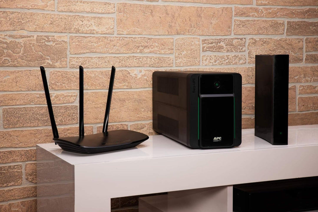 APC Easy UPS - BVX1200LI-GR - unterbrechungsfreie Stromversorgung 1200 VA mit Schuko Ausgängen, Batt