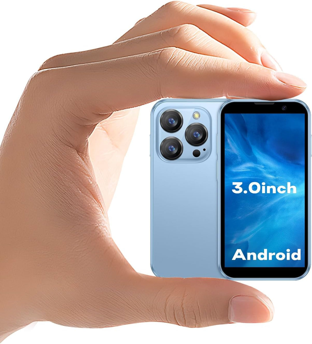 ZOKOE 3G - kleine Handys, Kind - Smartphones, Android 9.0, 3,0 - Zoll - Bildschirm, 2GB RAM, 16GB RO