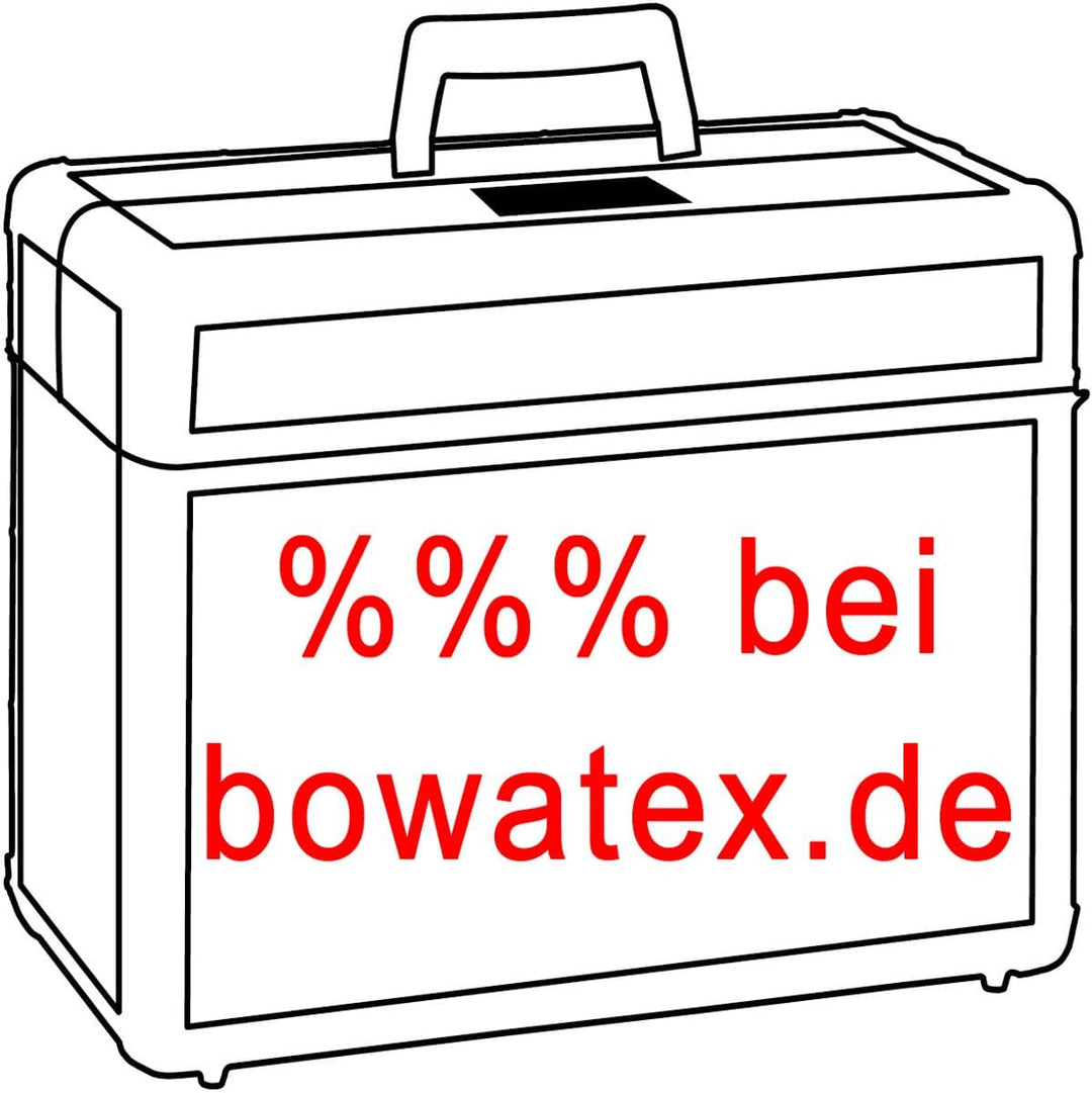 Trolley gross 4 Rollen Koffer Leicht 76 cm Weicher Stoff Rot 110 Liter Bowatex