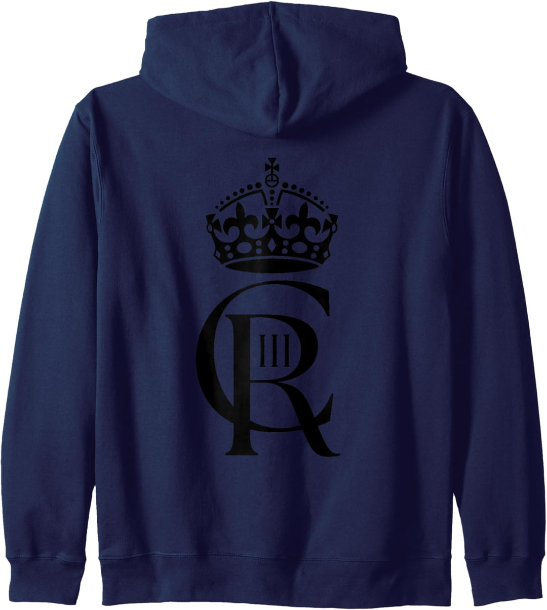 King Charles III von Grossbritannien, britischer Monarch, Cypher GB Kapuzenjacke