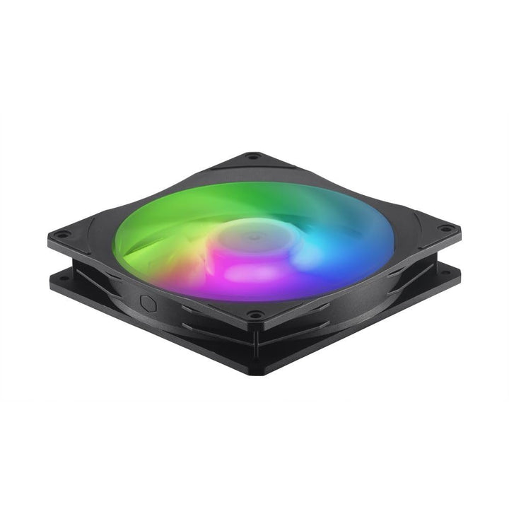 Cooler Master Mobius 140P ARGB Gehäuselüfter – 120mm ARG-Lüfter mit Ring-Blade-Design (PWM), Loop Dy