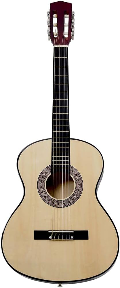 vidaXL Klassische Gitarre für Anfänger 4/4 39" Konzertgitarre Gitarre Klassikgitarre Saiteninstrumen
