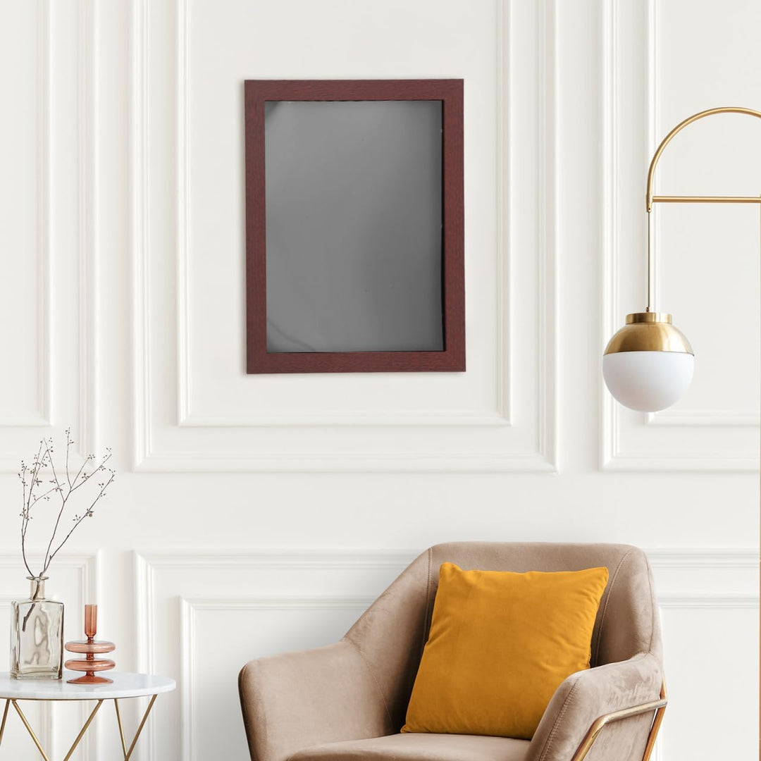 Cabilock Trikots-Vitrine aus Holz, Transparente T-Shirt-Vitrine mit Glas für Wand und Tischmontage,