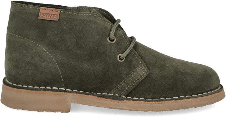 PAYMA - Safari Desert Boot aus WildLeder für Damen und Herren. Schuhe aus Spanien. Chukka Stiefelett
