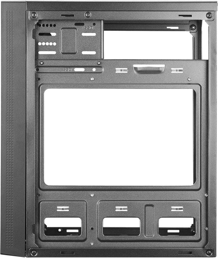 Tacens Anima AC5500, Kompaktes Micro ATX PC Gehäuse, Front-Mesh Kühlung, 500W Netzteil, USB 3.0, Sch